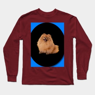 happy ginger dog Long Sleeve T-Shirt